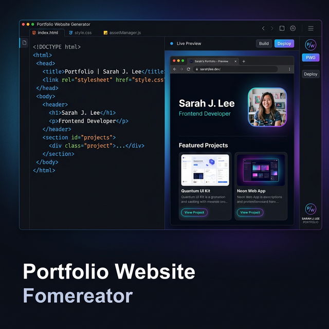 Portfolio Generator